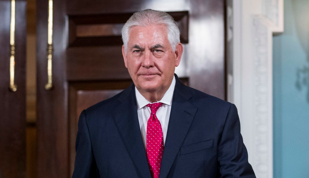 White House: Trump has confidence in Rex Tillerson