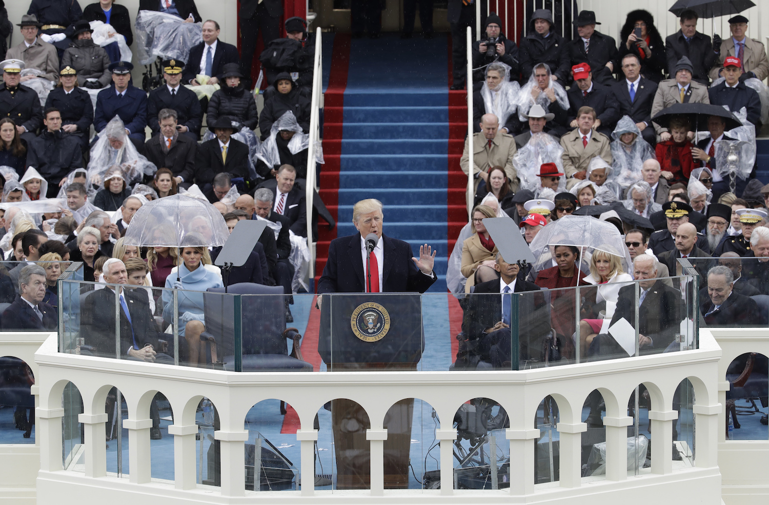 Donald Trump’s unusual inaugural address