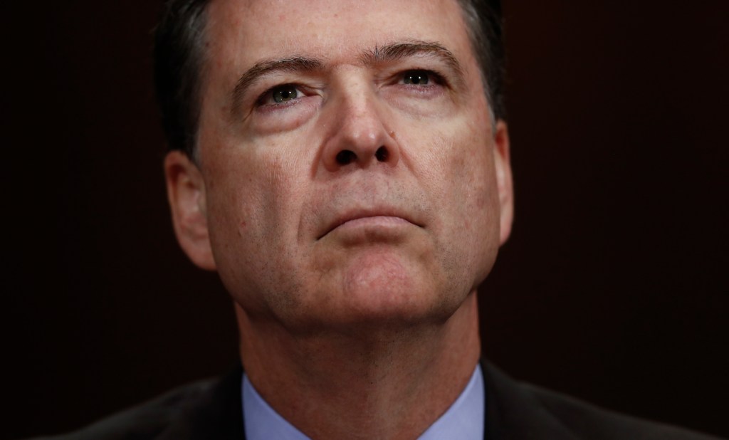 James Comey writes goodbye letter