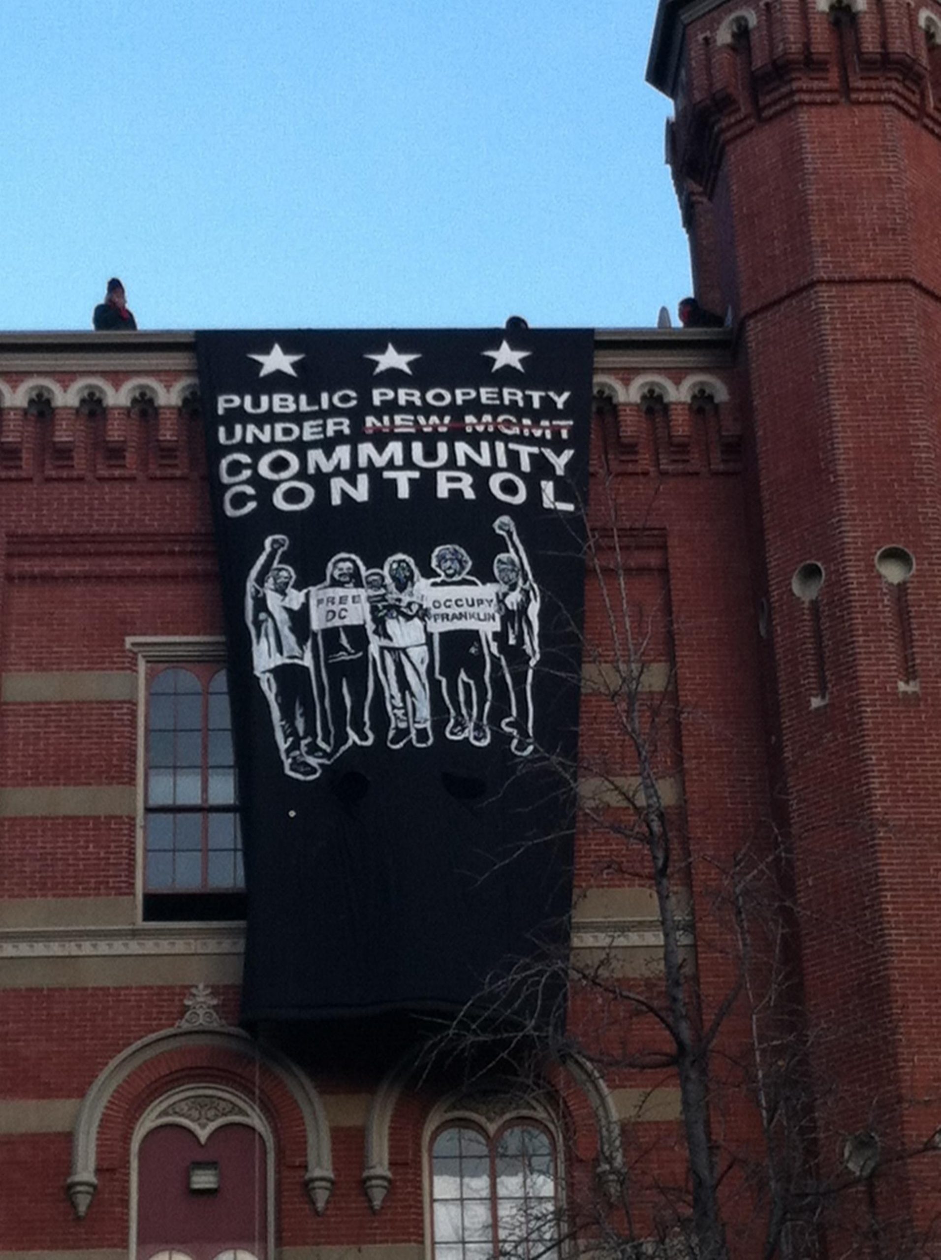 Occupy DC protesters arrested at abandoned Franklin School