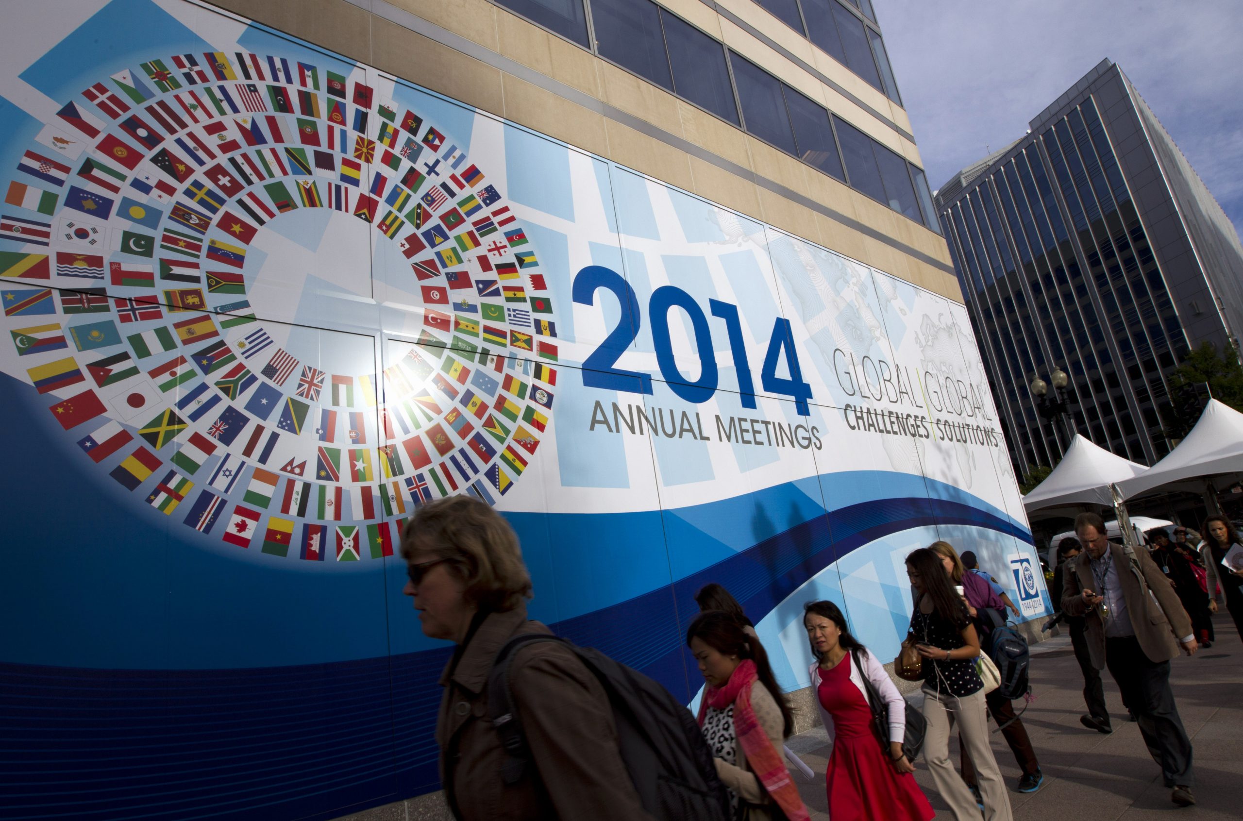 Finance officials face global economy under threat