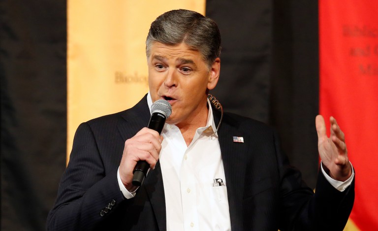 Hannity has been at the center of controversy for suggesting that DNC staffer Seth Rich, who was murdered last year, was the person who leaked internal DNC emails to WikiLeaks. (AP Photo/Rick Scuteri)