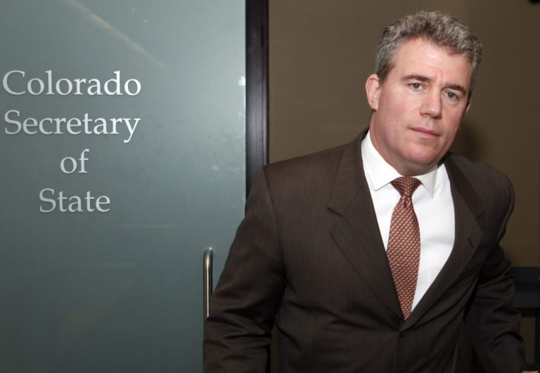 Colorado Secretary of State Scott Gessler wants to be the state's next governor, but first he has to convince fellow Republicans that he is the conservative choice who can win in Colorado. (AP Photo/Ed Andrieski, file)