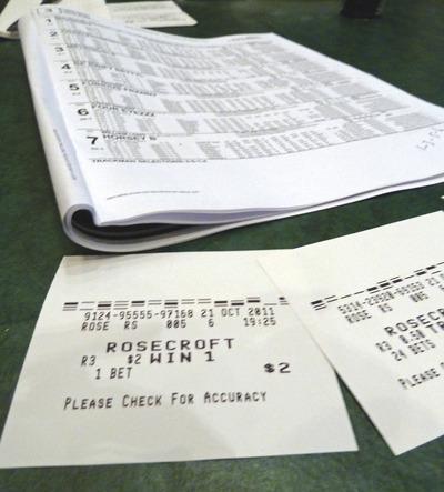 Lisa Snider/Special to the Washington Examiner
Big winnings were tough to come by when Rosecroft Raceway had live racing Friday for the first time since 2008.