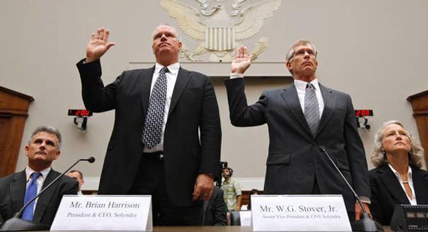 Solyndra execs plead Fifth in House hearing