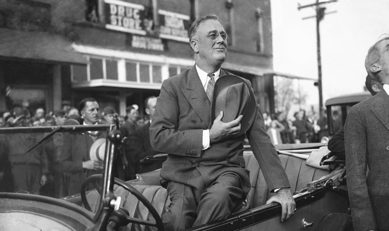 The first 100 days myth started during the remarkable whirlwind that was the start of President Franklin Roosevelt's presidency. (AP Photo)