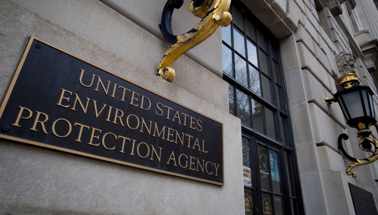 President Trump is seeking to slash the number of workers at the Environmental Protection Agency by at least half, leaving it significantly gutted as the administration mulls further cuts, the former head of Trump's EPA transition team said Friday. (Graeme Jennings/Washington Examiner)