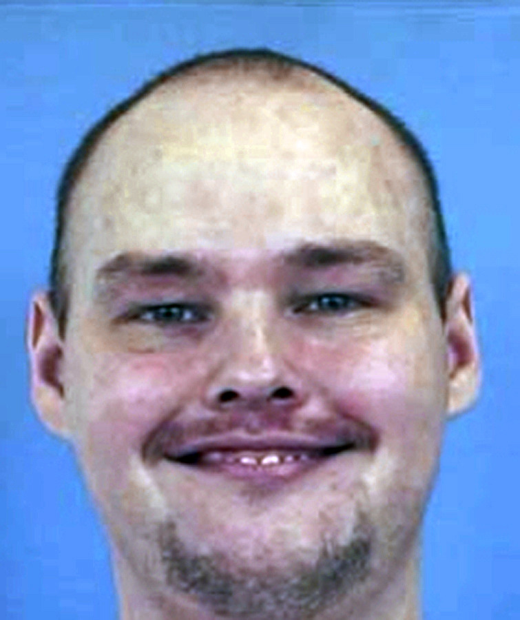  This April 10, 2008, photo provided by the Mississippi Department of Corrections shows death row inmate Jan Michael Brawner. Brawner is scheduled for execution Tuesday, June 12, 2012, for the 2001 killings of his 3-year-old daughter, his ex-wife and her parents in Tate County, Miss. (AP Photo/Mississippi Department of Corrections)  