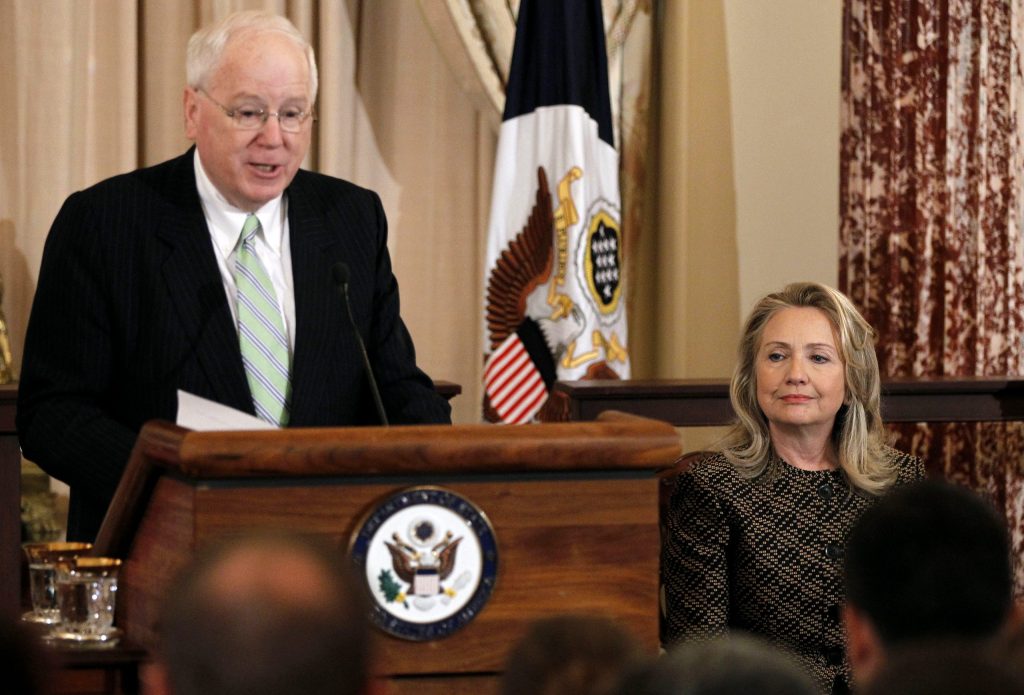 Hillary Rodham Clinton, Kenneth M. Quinn