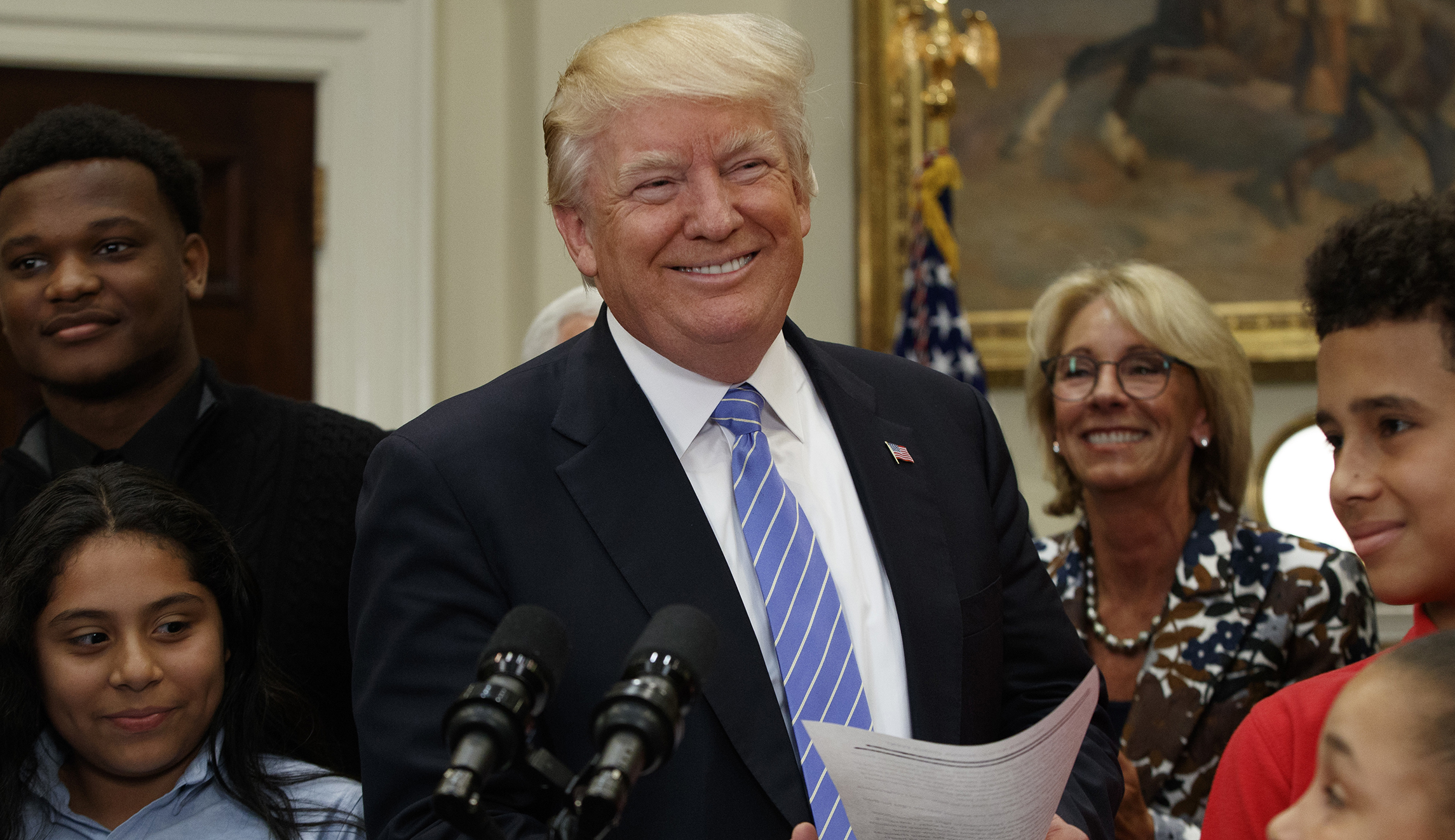 Trump issues ‘national school choice week’ proclamation