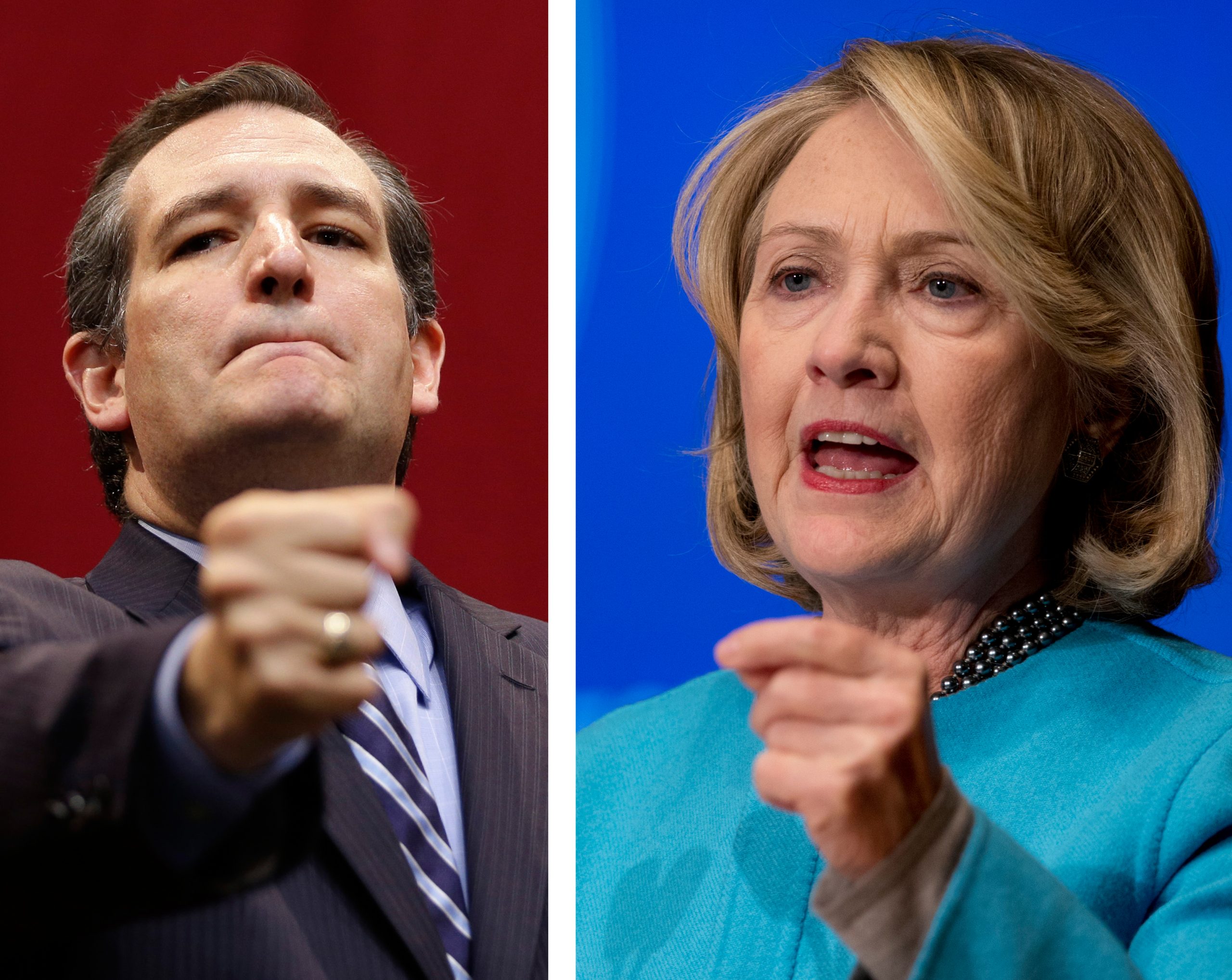 Ted Cruz is winning at Twitter, tied with Hillary Clinton on Facebook