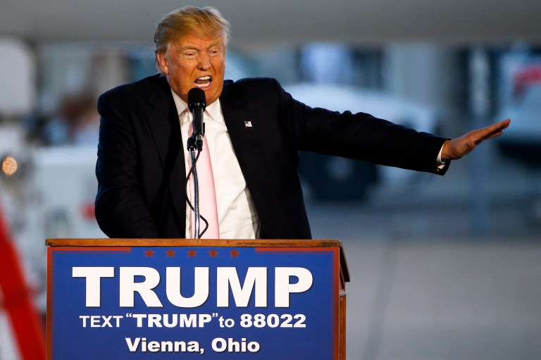 Much of the coverage on Donald Trump, whether in print or on television, has been negative. (AP Photo/Gene J. Puskar)