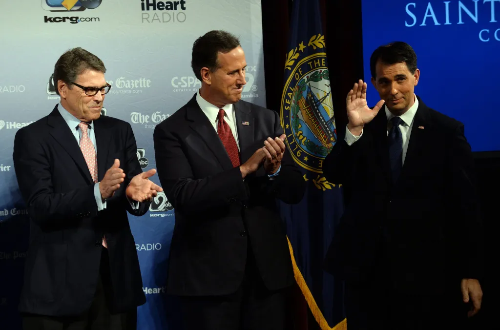 GOP front-runners gird for shooting gallery