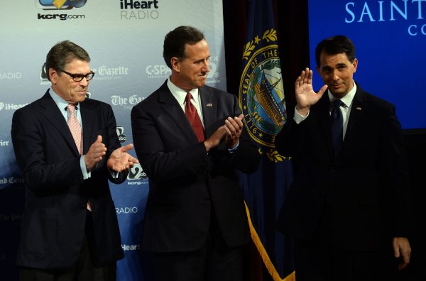 GOP front-runners gird for shooting gallery