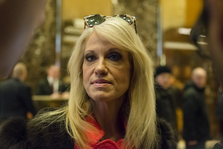 Kellyanne Conway, senior adviser to President Trump, said 