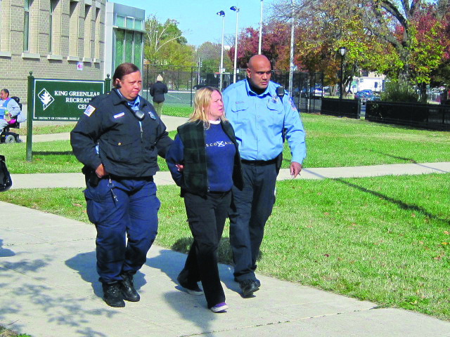 D.C. ANC candidate arrested outside polling place