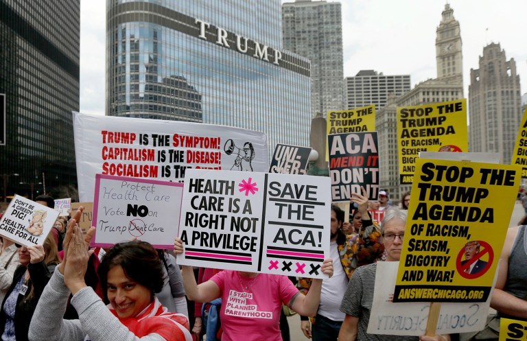 Insurers will be reimbursed for covering deductibles and co-pays for some of their customers. (AP Photo/Charles Rex Arbogast)