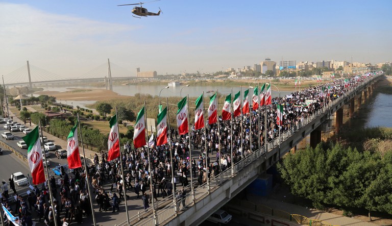 If the regime recovers don't be surprised if Khamenei's funeral sparks celebration and anti-regime protests rather than mourning and commemoration. (Mehdi Pedramkhoo/Mehr News Agency via AP)