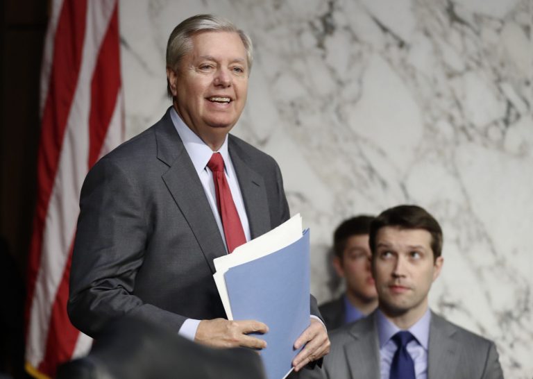 Sen. Lindsey Graham, R-S.C., tweeted earlier Thursday that he would 