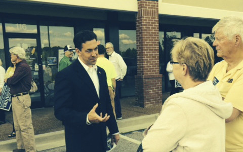 Chris McDaniel is faring well in the Republican primary for Senate in Mississippi due to strong grassroots support. (Examiner/David Drucker)
