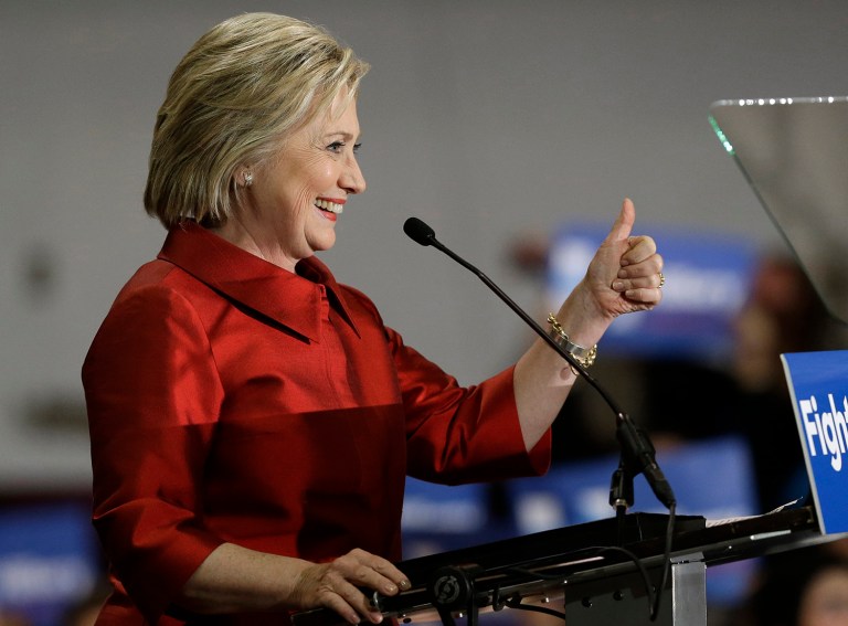 Clinton collected a total of $276,250 as of mid-October from 1,642 individuals claiming the Department of Justice as their employer, according to campaign finance data collected by the nonprofit Center for Responsive Politics. (AP Photo/Pat Sullivan)