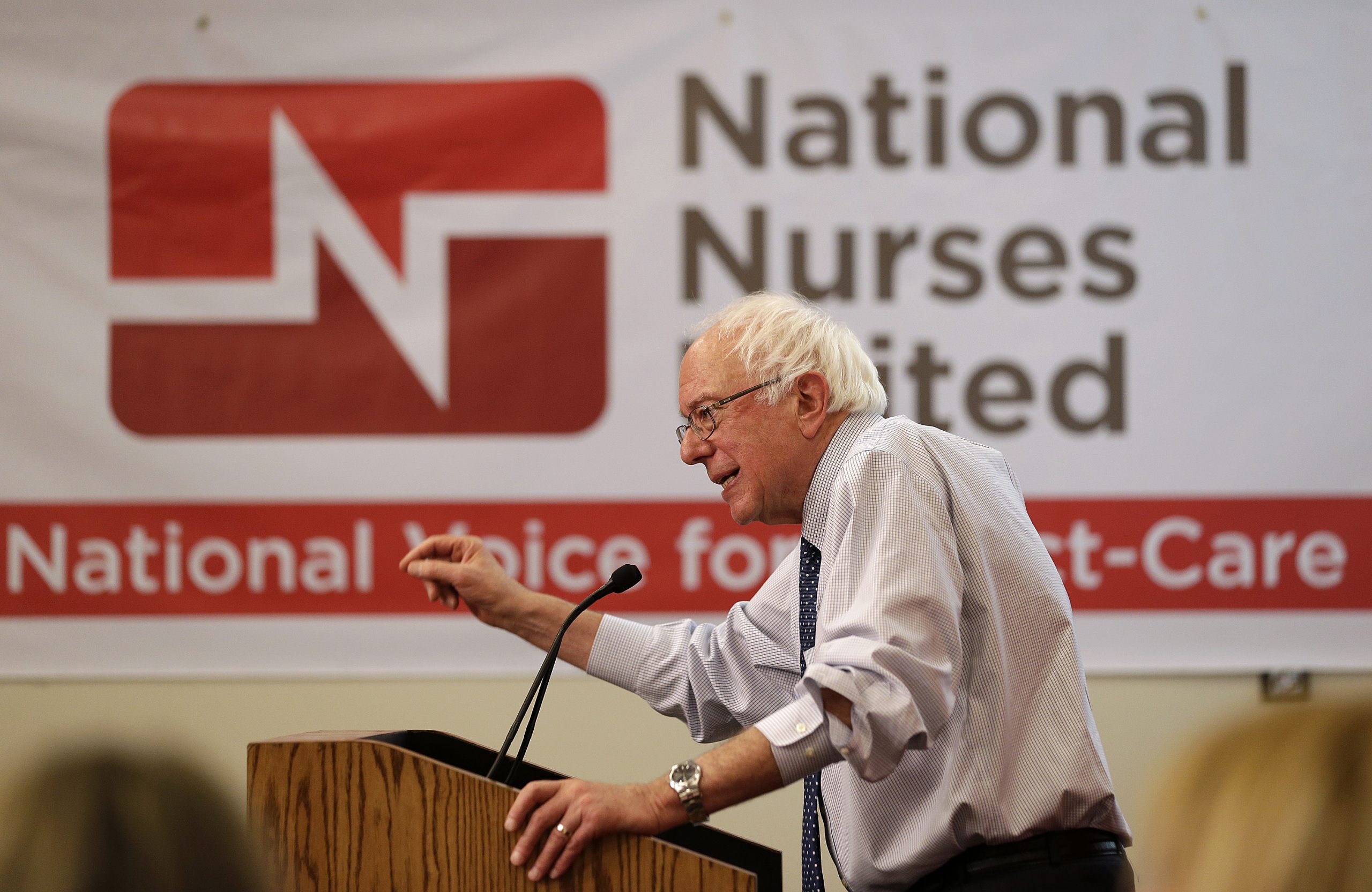 Nurses union endorses Bernie Sanders over Clinton