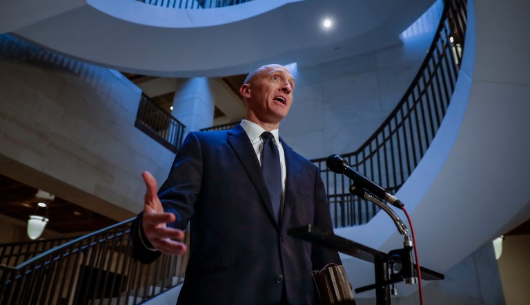 Page was a foreign policy adviser to Trump's 2016 presidential campaign. (AP Photo/J. Scott Applewhite)