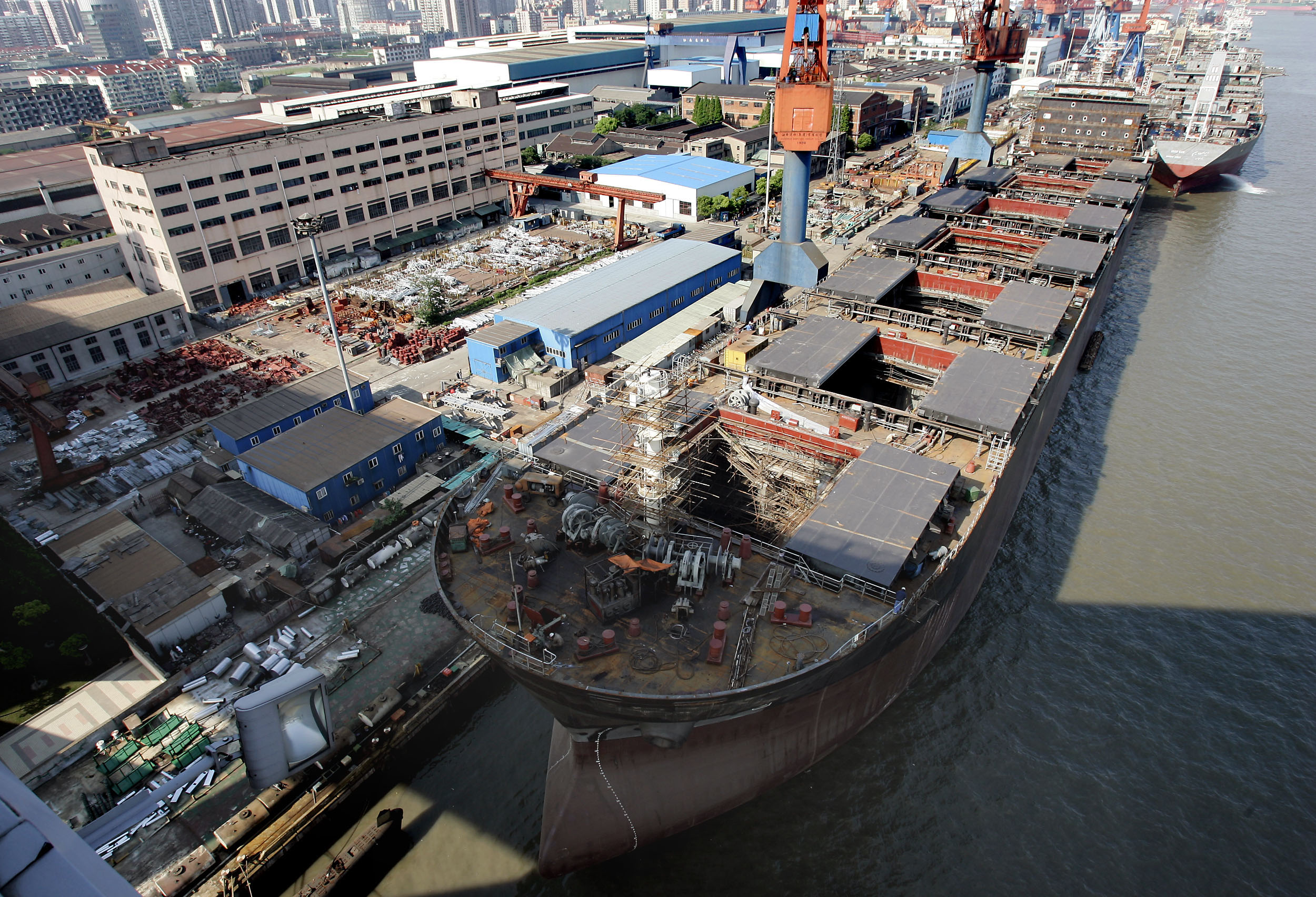 Top U.S. shipbuilder reportedly considering doing business with China