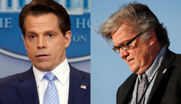 Anthony Scaramucci says Steve Bannon has white nationalist ‘tendencies’