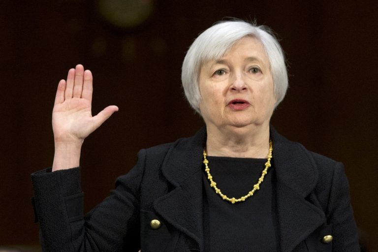 On Monday, the Senate is scheduled to vote on the nomination of Janet Yellen, the current Federal Reserve vice chairwoman, to replace Ben Bernanke as chairman. (AP/Jacquelyn Martin)