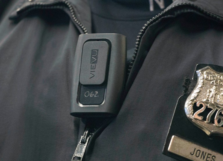 So far, more than 300,000 segments of footage have been recorded since the beginning of 2015 when the body-worn camera program first began. (AP Photo/Mark Lennihan, File)