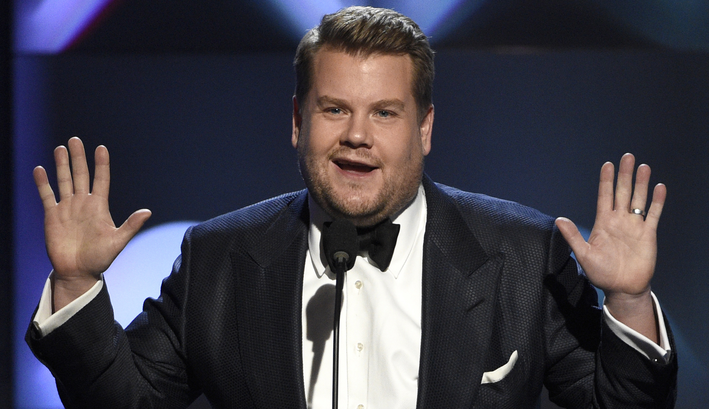 James Corden saying bye-bye to The Late Late Show