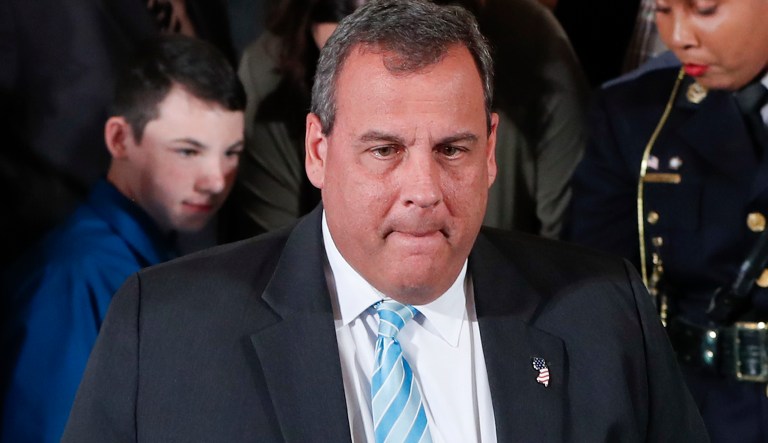 Christie and his state trooper security detail were directed away from the dignitary gate to normal Transportation Security Administration check point lines for general boarding.