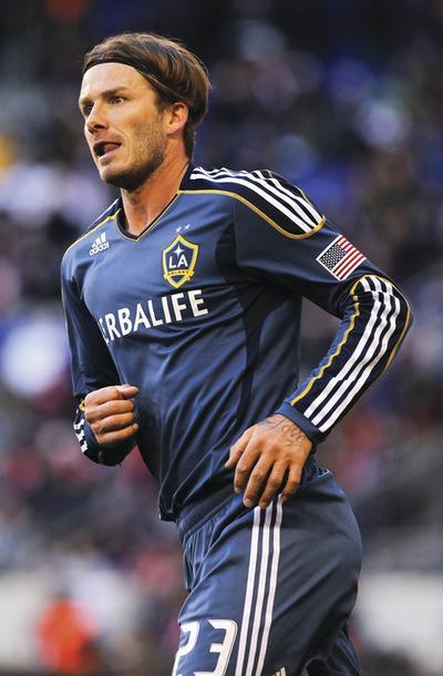 Mike Stobe/Getty Images
Los Angeles Galaxy midfielder David Beckham has 15 assists this season.