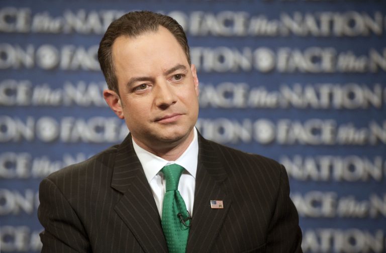 In this Sunday, March 17, 2013, photo provided by CBS News, Republican National Committee Chairman Reince Priebus speaks on CBS's 