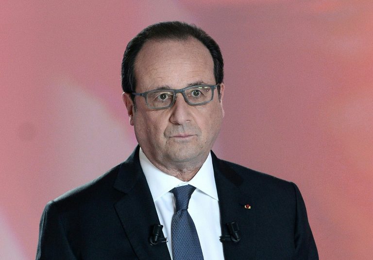 Francois Holland said the government must take steps to rehabilitate and handle terrorists. (Stephane de Sakutin, Pool Photo via AP)