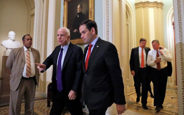 A bipartisan pair of lawmakers disagreed with Spicer's assessment. (AP Photo/Alex Brandon)