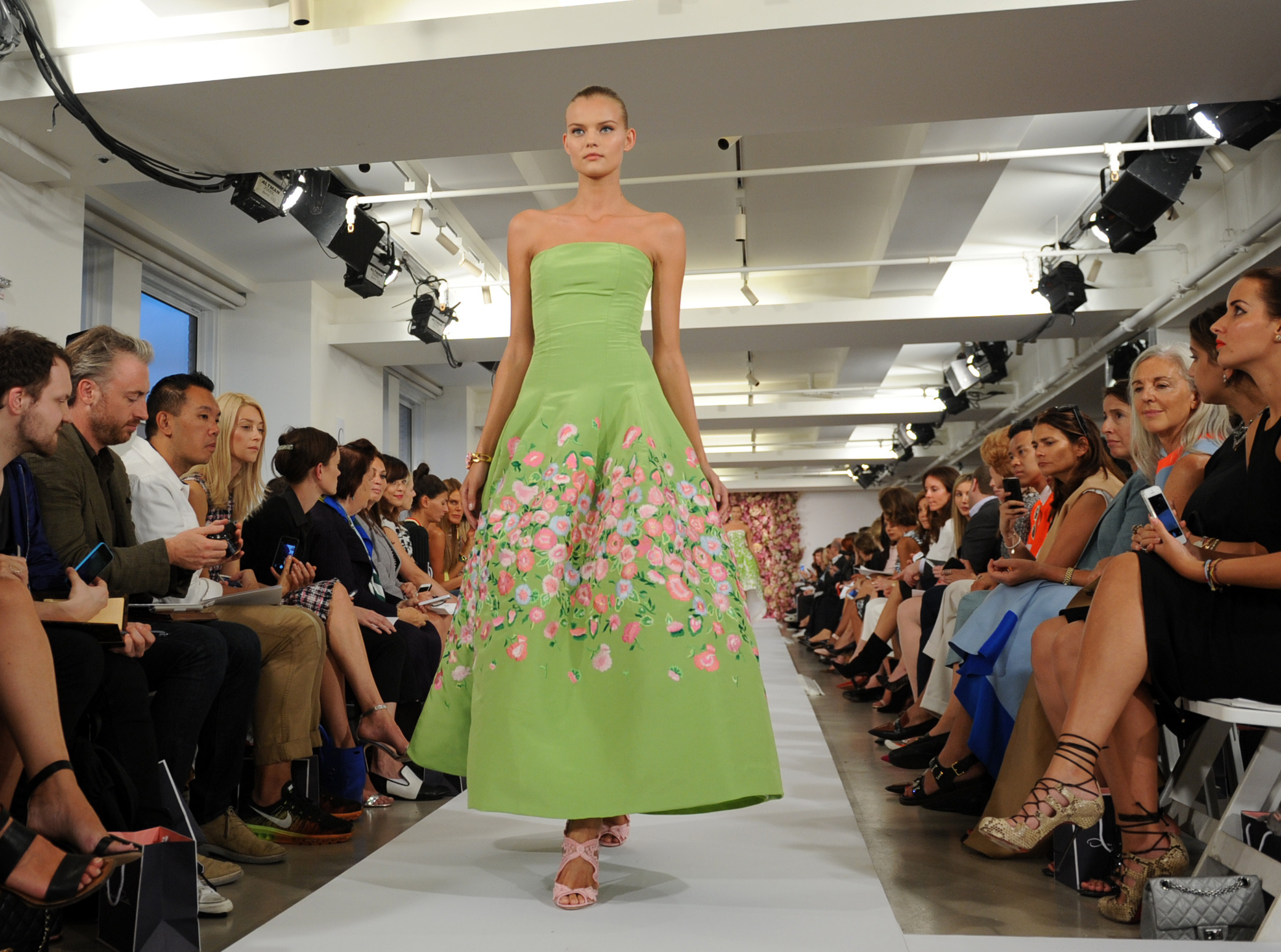 Sheer luxury in every way at Oscar de la Renta