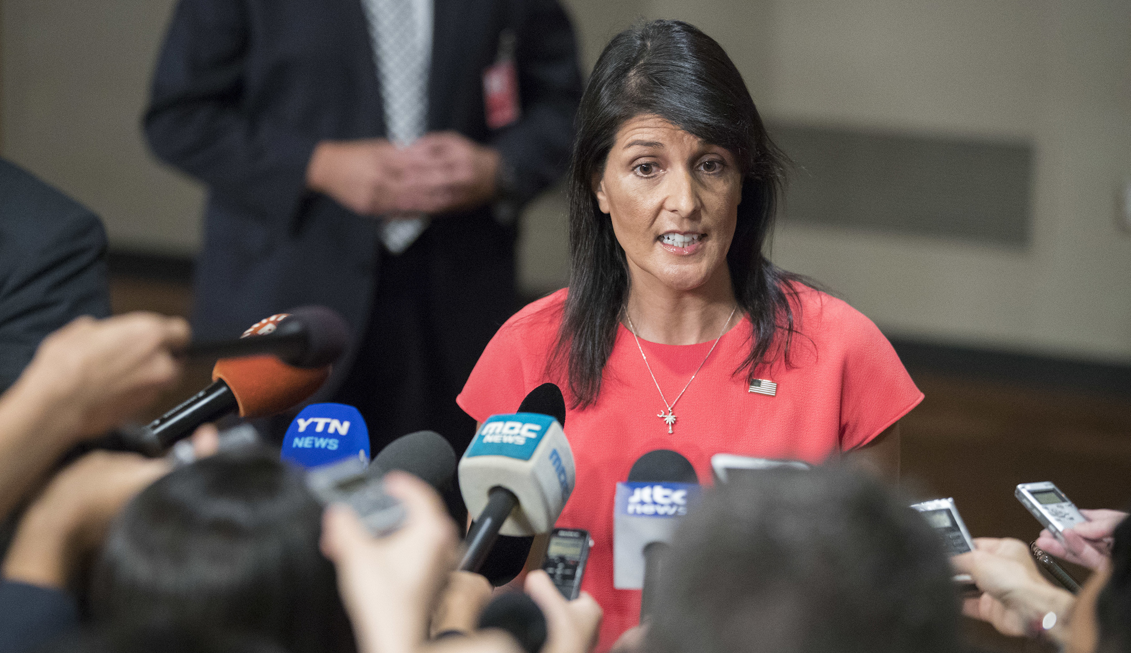 Nikki Haley: US needs to ‘stomp out’ bigotry