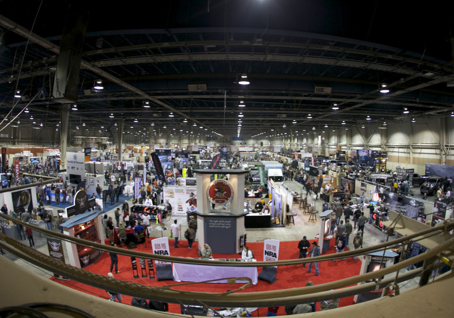 At the world’s largest gun show, thankfulness for Trump