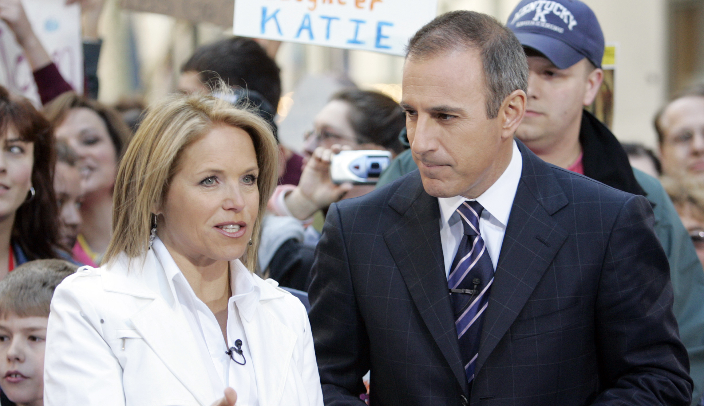 Matt Lauer ‘pinches me on the ass a lot,’ said Katie Couric in 2012