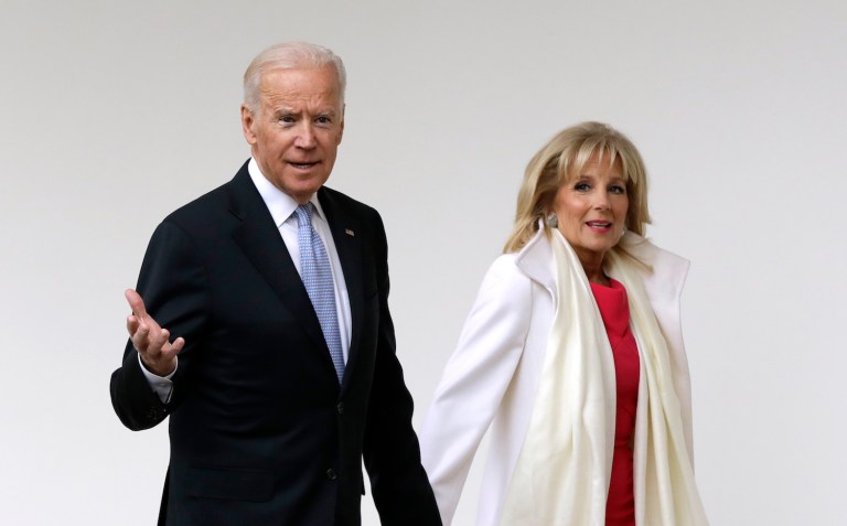 Flatiron Books announced that Biden will write two non-fiction books while Jill Biden will produce one of her own. (AP Photo/Evan Vucci)