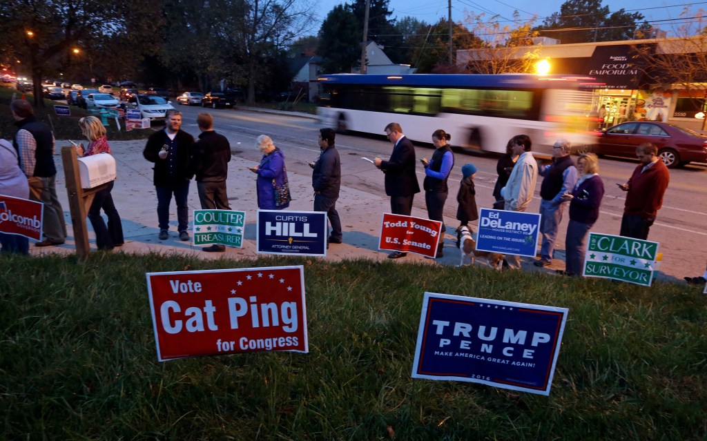 Trump romping through Midwest working-class counties