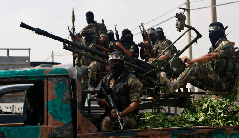The extent of Palestinian armed factions in the Libyan conflict remains unclear. (AP Photo/Adel Hana)
