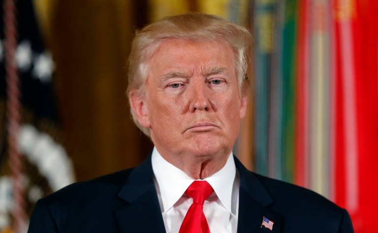 He's also not doing as well with Republicans as he was in February. (AP Photo/Pablo Martinez Monsivais)