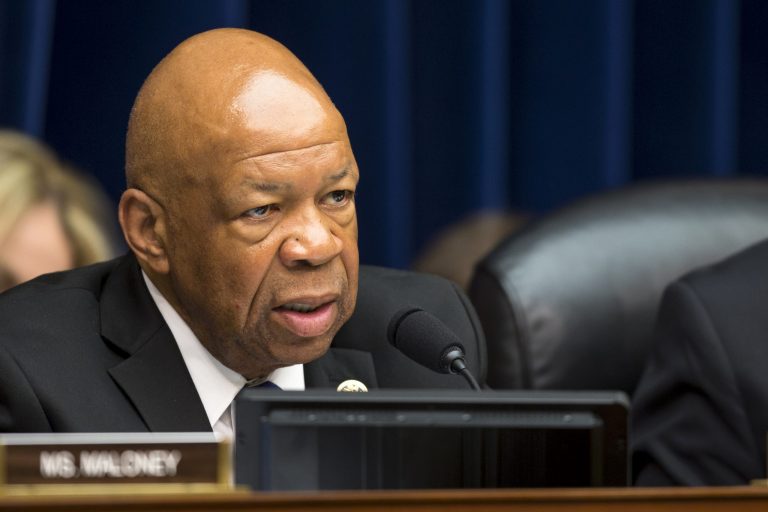 Led by Rep. Elijah Cummings, D-Md., the minority members invoked a procedure that would compel the committee to hold a public meeting to debate the release of the Blumenthal transcript. (AP Photo)Â 