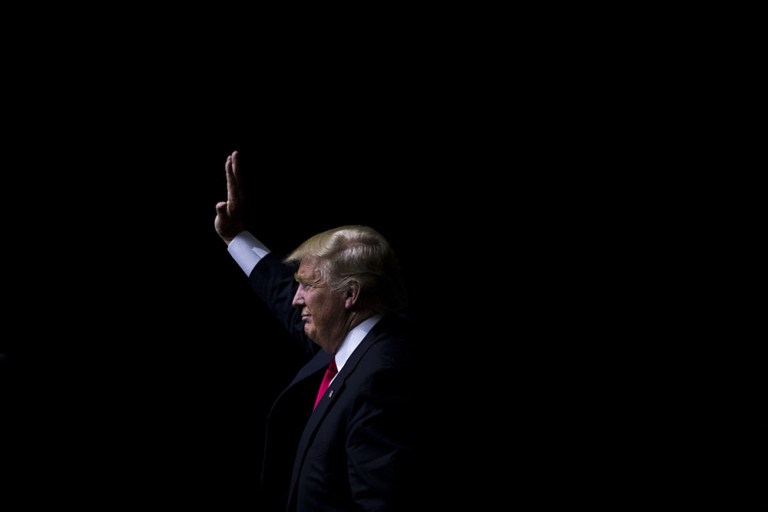 Delegates may judge that a front-running candidate is simply an unsuitable nominee despite his popularity within the party. (Bloomberg/John Taggart)