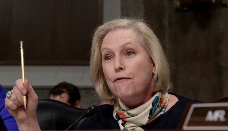 A former Hillary Clinton adviser called Sen. Kirsten Gillibrand, D-N.Y., a 