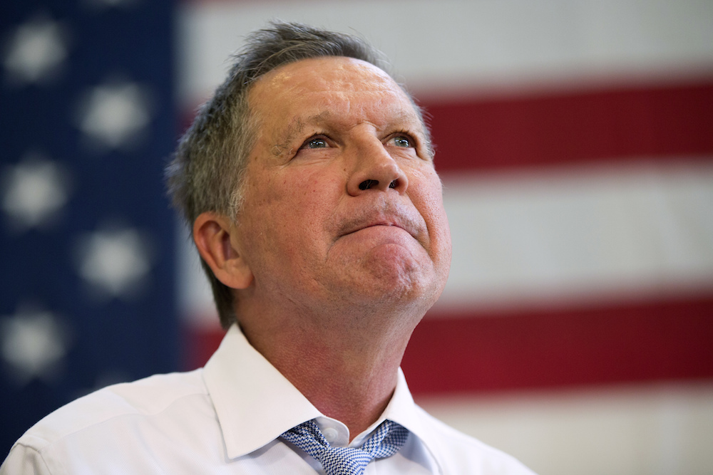 John Kasich flops in friendly territory