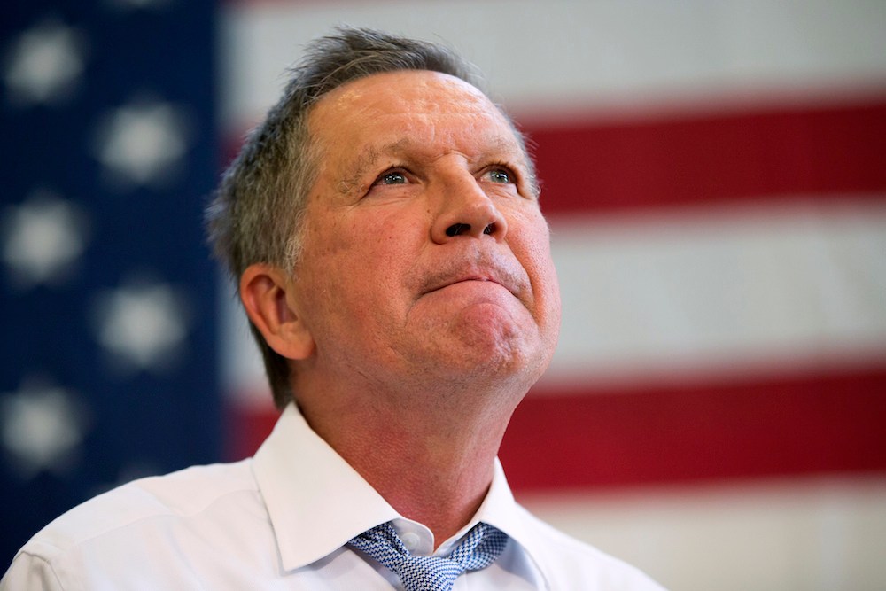 John Kasich flops in friendly territory